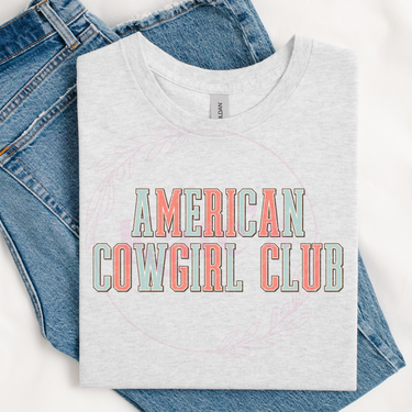 American Cowgirl Club T-Shirt